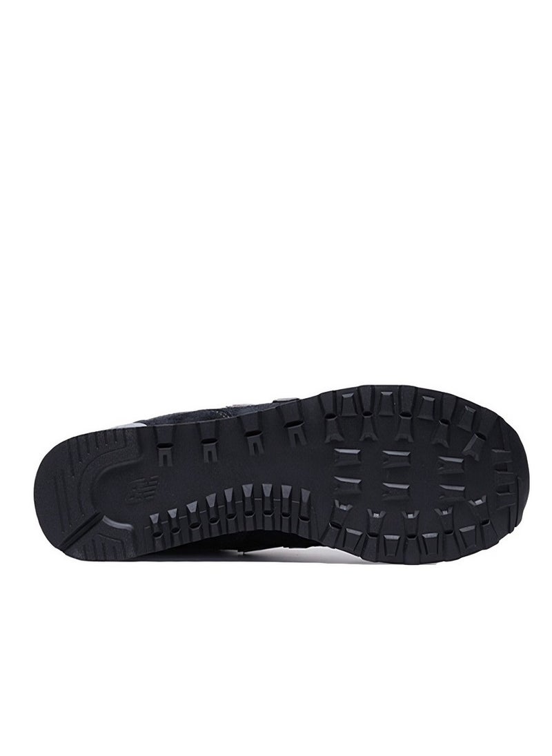 574 Classic Causal Colorblock Sneakers Black/Red