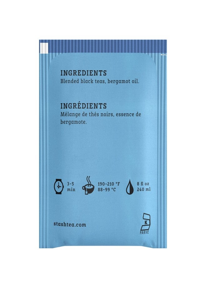 Stash Tea Double Bergamot Earl Grey Black Tea - Caffeinated, Non-GMO Project Verified Premium Tea with No Artificial Ingredients, 18 Count (Pack of 6) - 108 Bags Total - Image 3