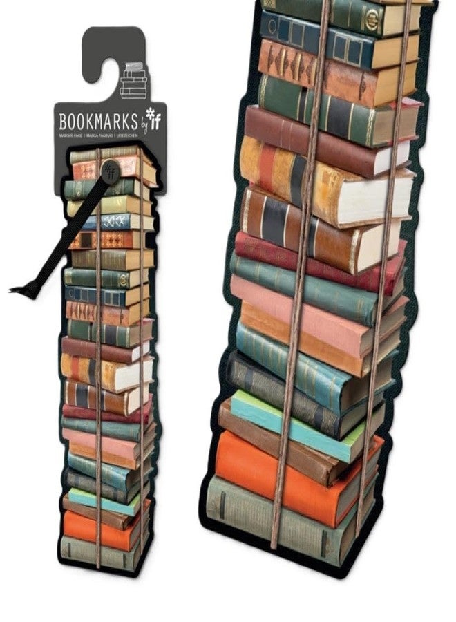 Academia Bookmarks - Pile of Books