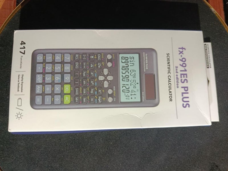 High Performance Scientific Calculator for Students and Professionals - 417 Functions Solar Powered - Generic - Image 1