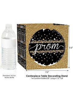 Big Dot of Happiness Prom Prom Night Party Centerpiece & Table Decoration Kit  - Image 4