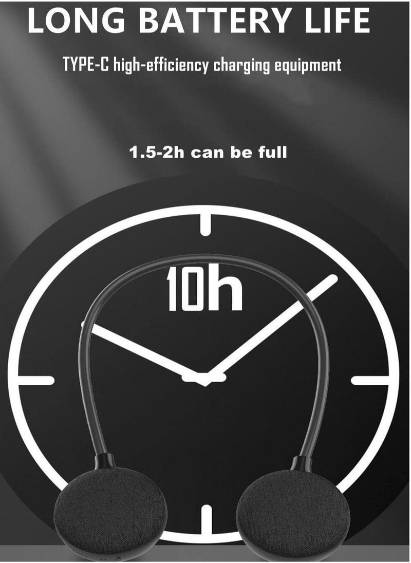 Generic - Neckband Bluetooth Speaker - EBS-906, Bluetooth 5.0, Built-in mic, 10H Playtime, Waterproof Rating IPX 5 ,Portable Wireless Wearable Speaker, Ideal for Home&Outdoors - Image 1