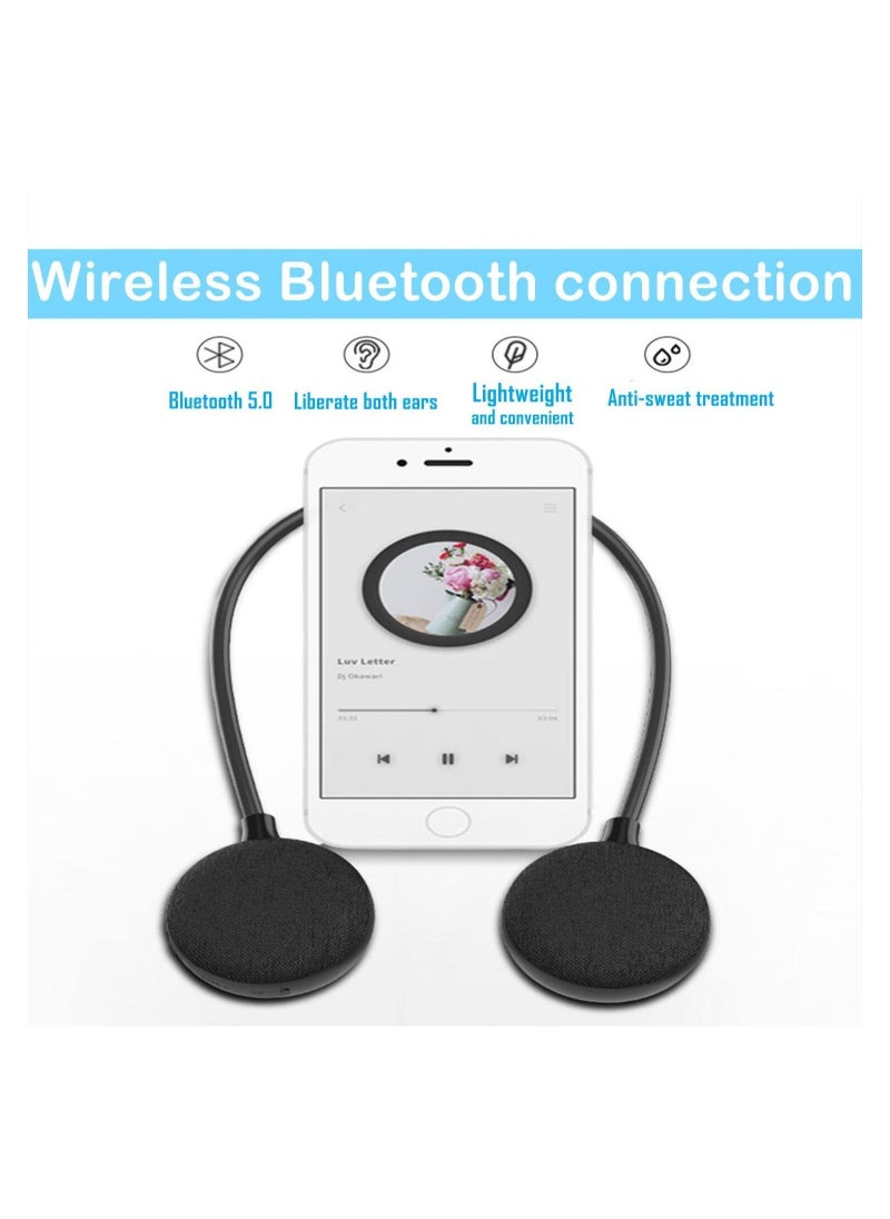 Generic - Neckband Bluetooth Speaker - EBS-906, Bluetooth 5.0, Built-in mic, 10H Playtime, Waterproof Rating IPX 5 ,Portable Wireless Wearable Speaker, Ideal for Home&Outdoors - Image 1