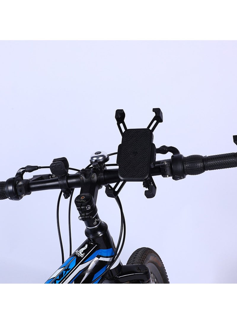 Huitich Handlebar Style Bike & Motorcycle Phone Holder with Black Button Universal Fit - Image 5