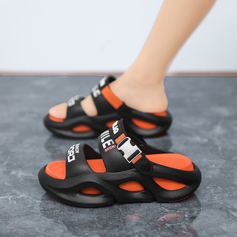 Summer Parent-Child Outdoor Sports Flip-Flops, Couple Eva Slippers, Men'S And Women'S Non-Slip Slippers, Children'S Casual Slippers - Image 1