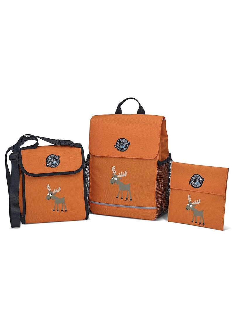 Carl Oscar Sweden Pack N' Snack™ Sandwich Bag - Orange - Image 2