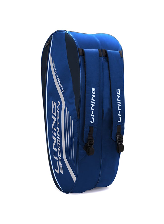 Li-Ning Hot Shot Triple Zipper Polyester Badminton Kit Bag | Size : Large | Easy - Access Compartments | Spacious | Unisex - Men, Boys, Girls, Women  - Image 1