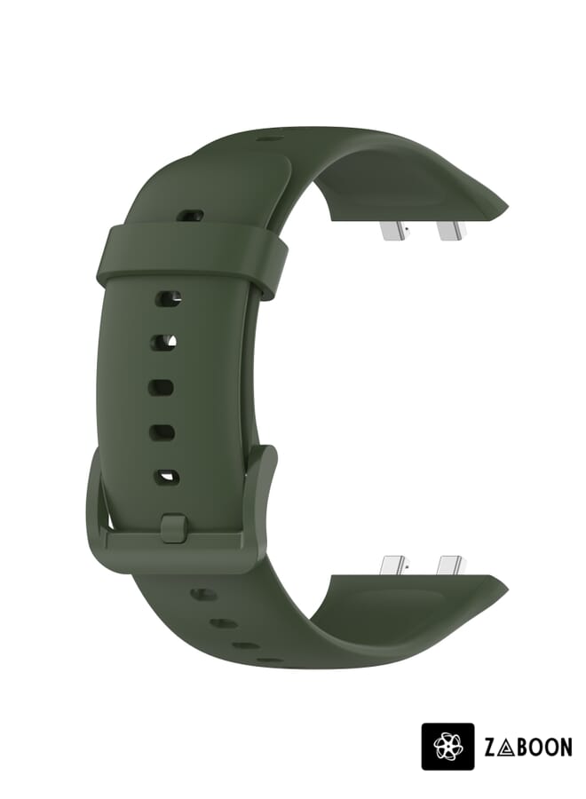 Zaboon سوار ساعة OPPO Watch 3 Pro بلون صلب من السيليكون الناعم - Image 2
