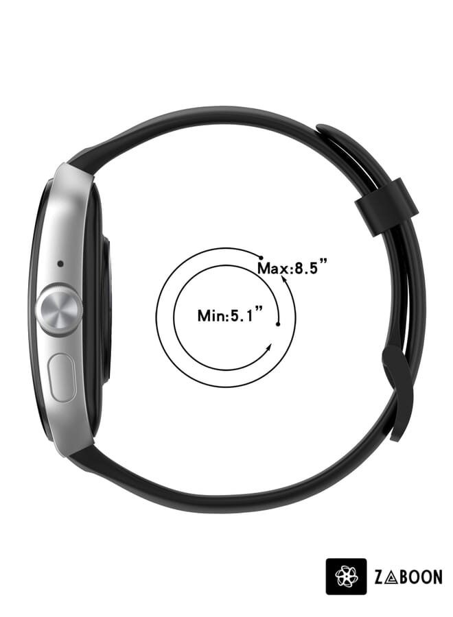 Zaboon سوار ساعة OPPO Watch 3 Pro بلون صلب من السيليكون الناعم - Image 5