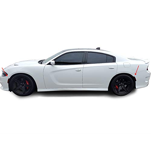 BOGAR TECH DESIGNS Tail Light Sidemarkers Tint Kit Compatible with and Fits Dodge Charger 2015-2023, Dark Smoke - Image 3