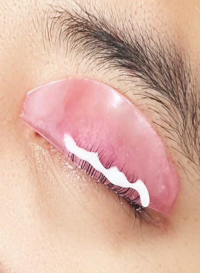 Libeauty Lash Lift Pads 1 Pair Ultra-Thin Reusable Eyelash Perm Shields for NO.1 Perm Step Only Self Sticky Soften Eyelash Eye Patch - Image 3