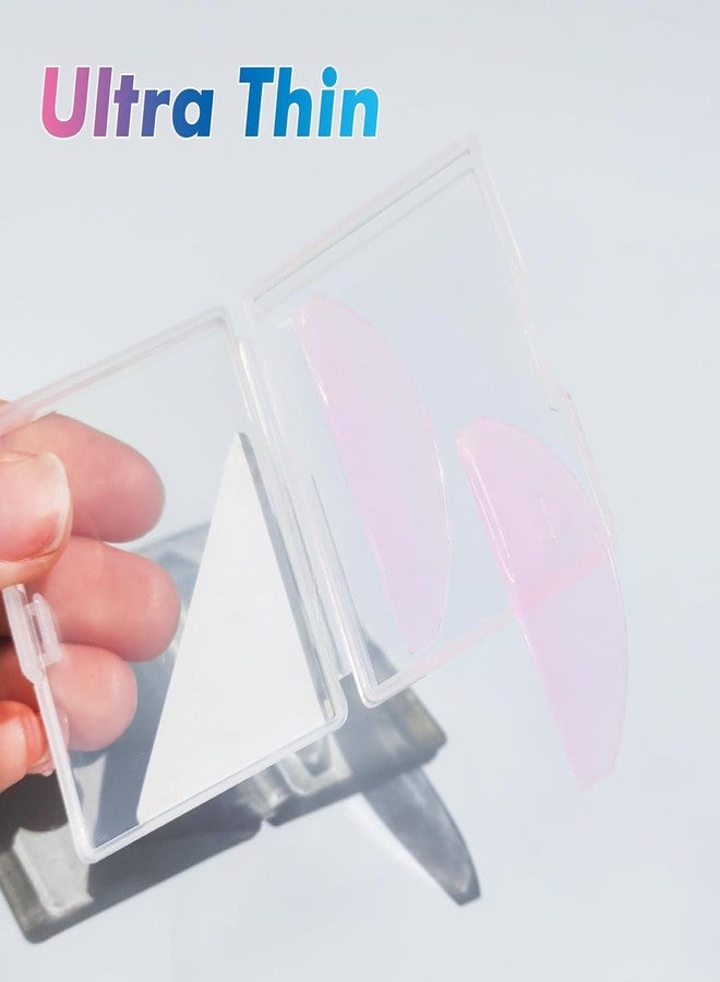 Libeauty Lash Lift Pads 1 Pair Ultra-Thin Reusable Eyelash Perm Shields for NO.1 Perm Step Only Self Sticky Soften Eyelash Eye Patch - Image 2