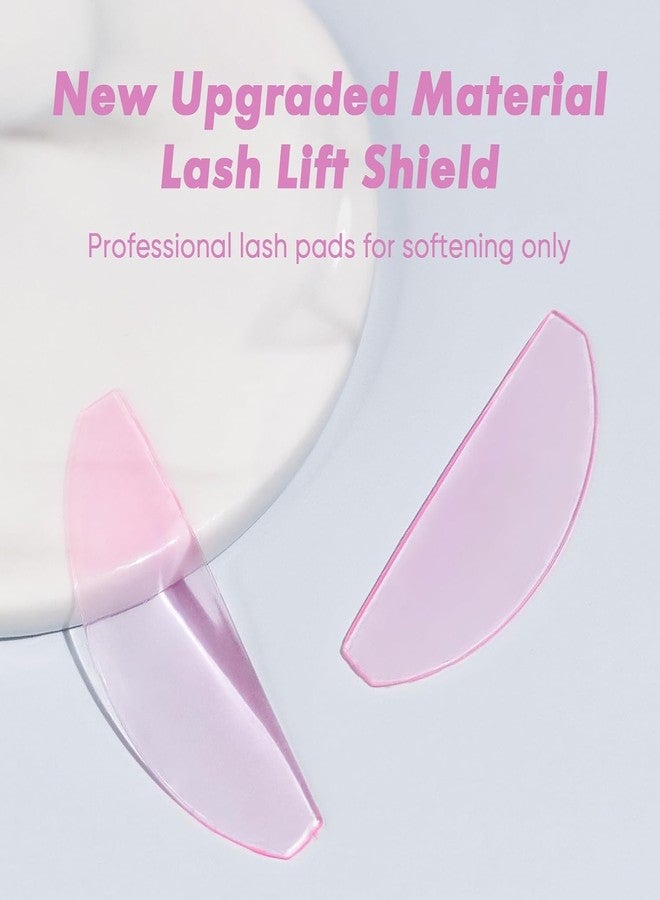 Libeauty Lash Lift Pads 1 Pair Ultra-Thin Reusable Eyelash Perm Shields for NO.1 Perm Step Only Self Sticky Soften Eyelash Eye Patch - Image 4