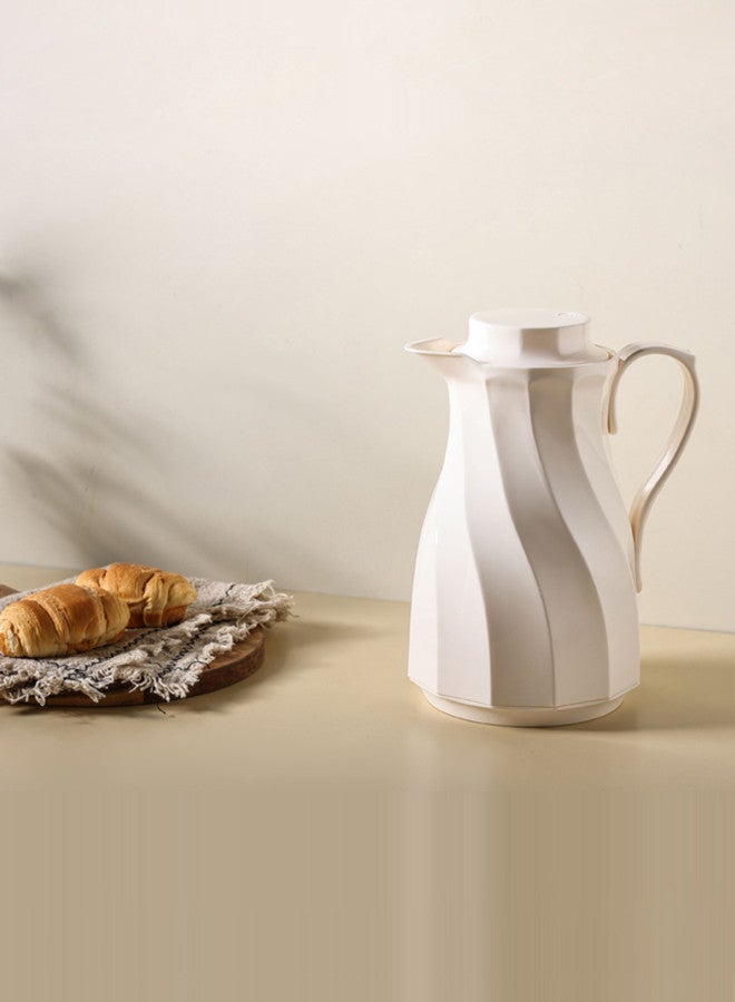 Electus Tea/Coffee Flask 1L Ivory - Image 1