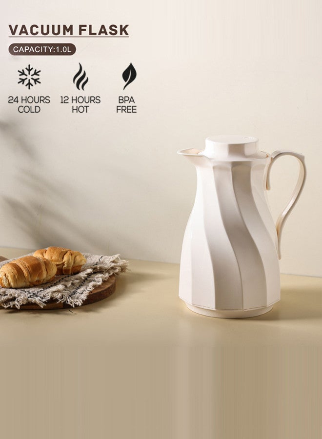 Electus Tea/Coffee Flask 1L Ivory - Image 3