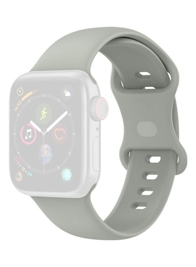 NIBEMINENT Replacement Watchband For Apple Watch Series 7/6/5/4/3/2/1/SE 42/44/45mm Green - Image 1