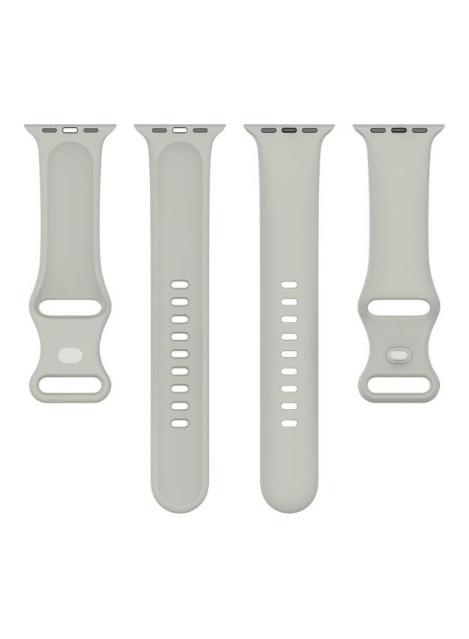 NIBEMINENT Replacement Watchband For Apple Watch Series 7/6/5/4/3/2/1/SE 42/44/45mm Green - Image 5
