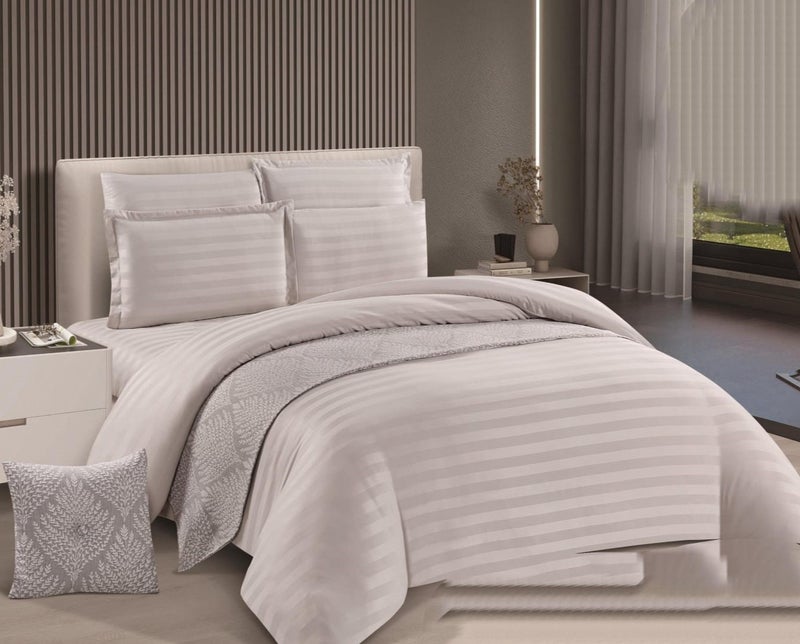 Hotel double duvet, microfiber, new arrival, striped, 9 pieces