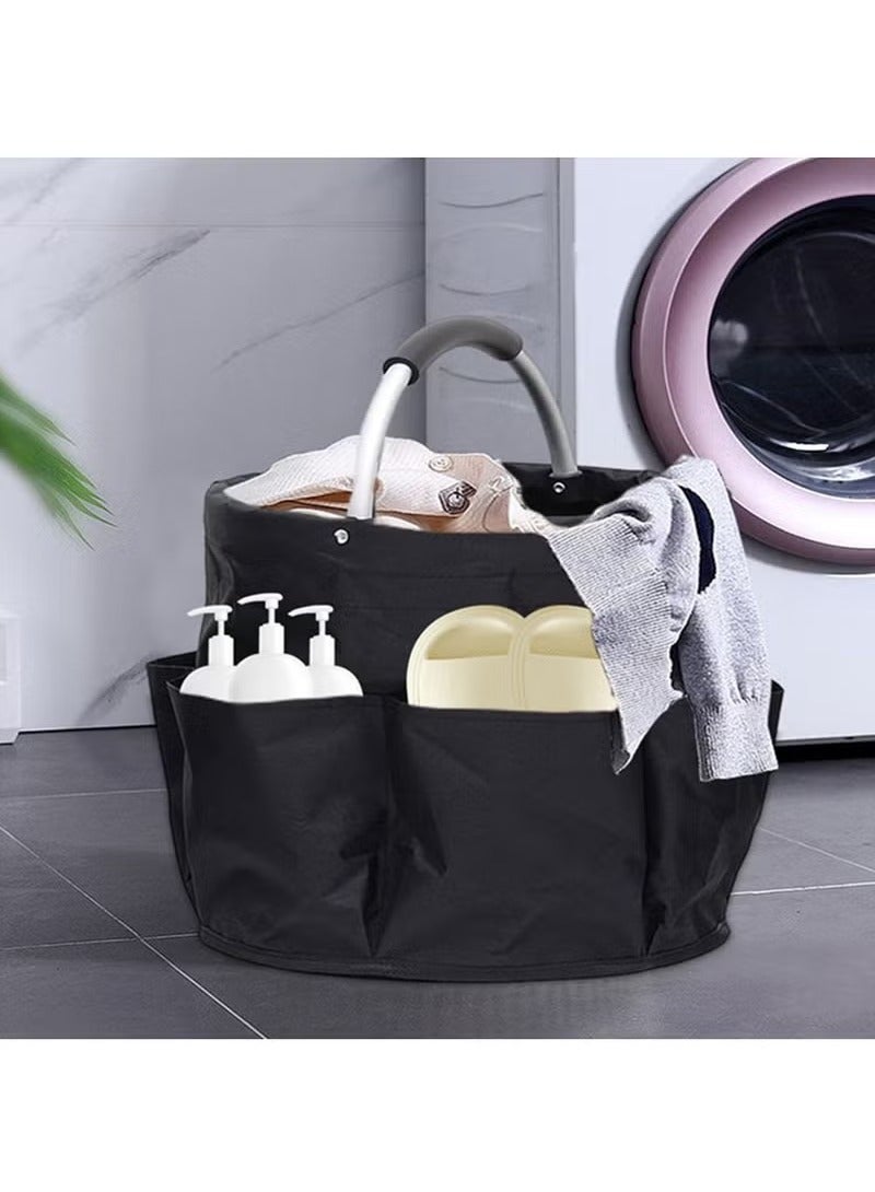 Arabest Gardening Storage Tote, Garden Tool Bag, Multifunctional Storage Bag for Outdoor Picnic Organizer | Car Cleaning Storage | Garden Tool Kit Holder (Black)  - Image 1