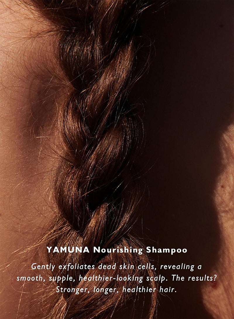 ABHATI Suisse YAMUNA Nourishing Shampoo 250ml + Free Gift | Detoxifying Herbal Shampoo for Soft, Strong & Healthy Hair - Image 3