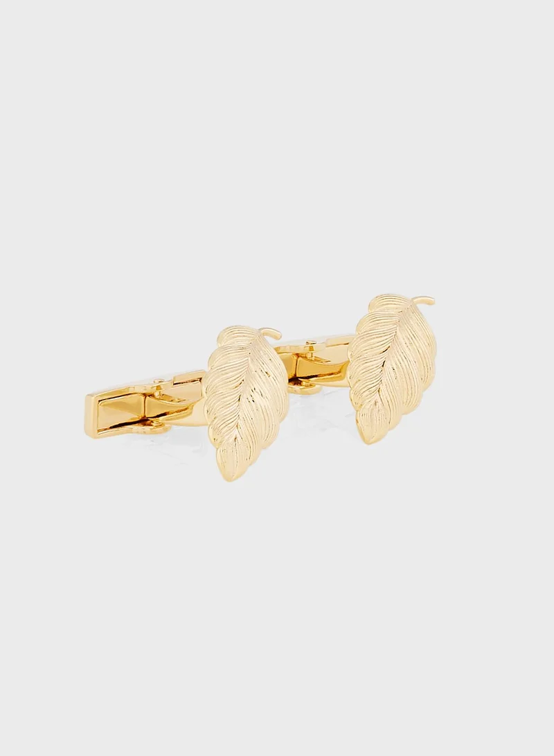 Ted Baker Leaf Cufflink