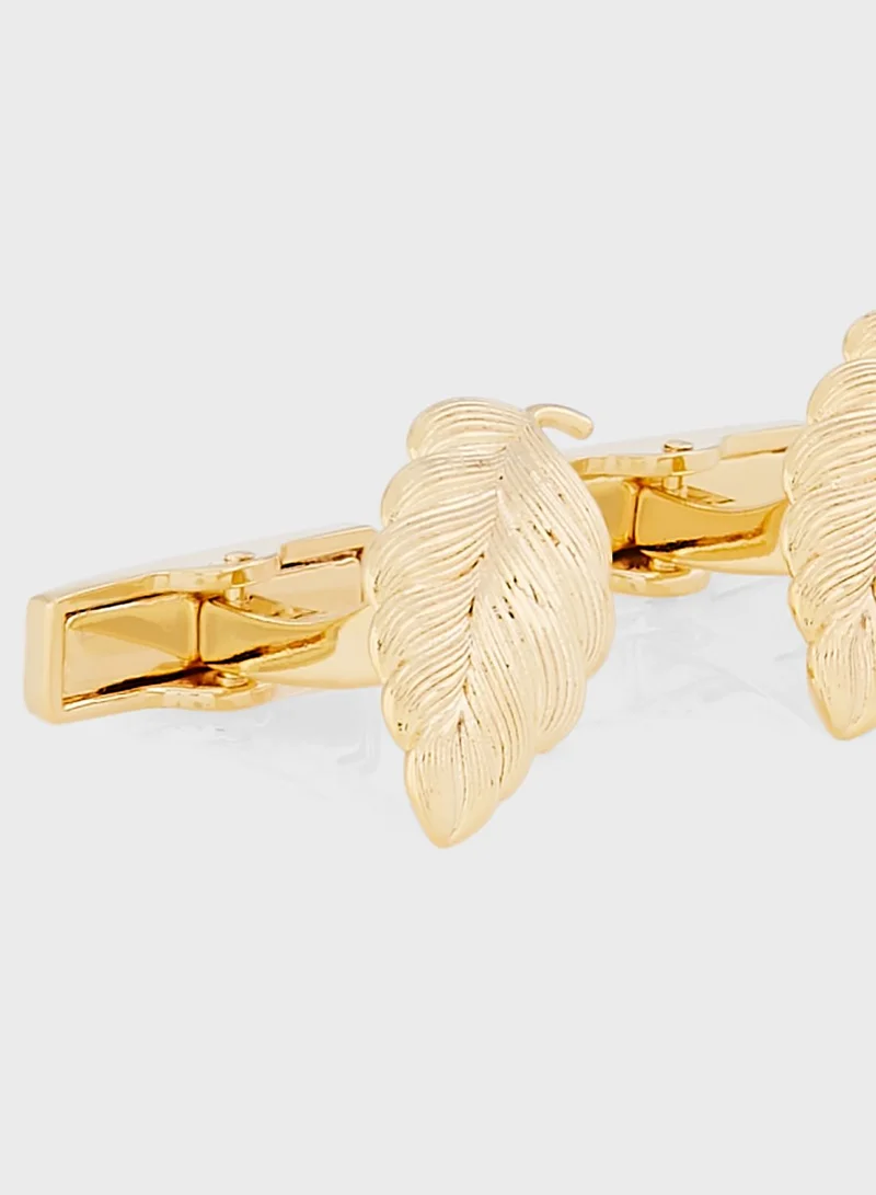 Ted Baker Leaf Cufflink