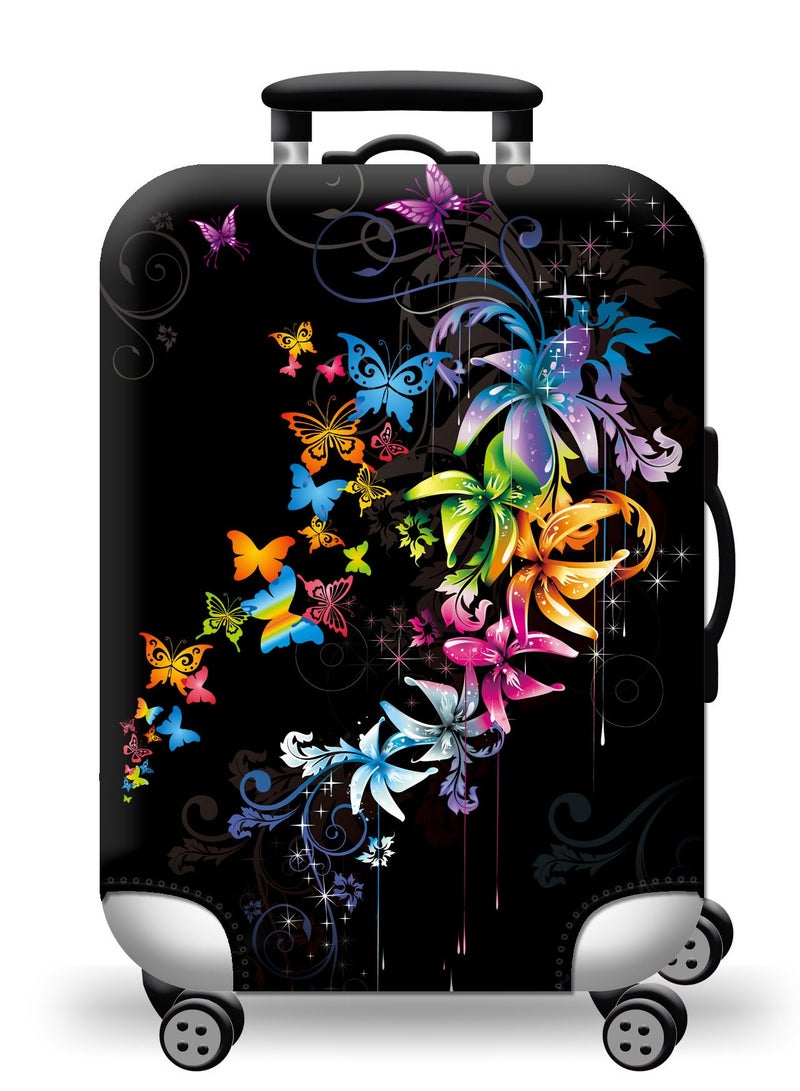 Luggage Cover for Wheeled Suitcase,18/24/28/32 Inch Luggage Covers Suitcase Protector,Washable Suitcase Baggage Covers,Dustproof Anti-Scratch Travel Luggage Cover