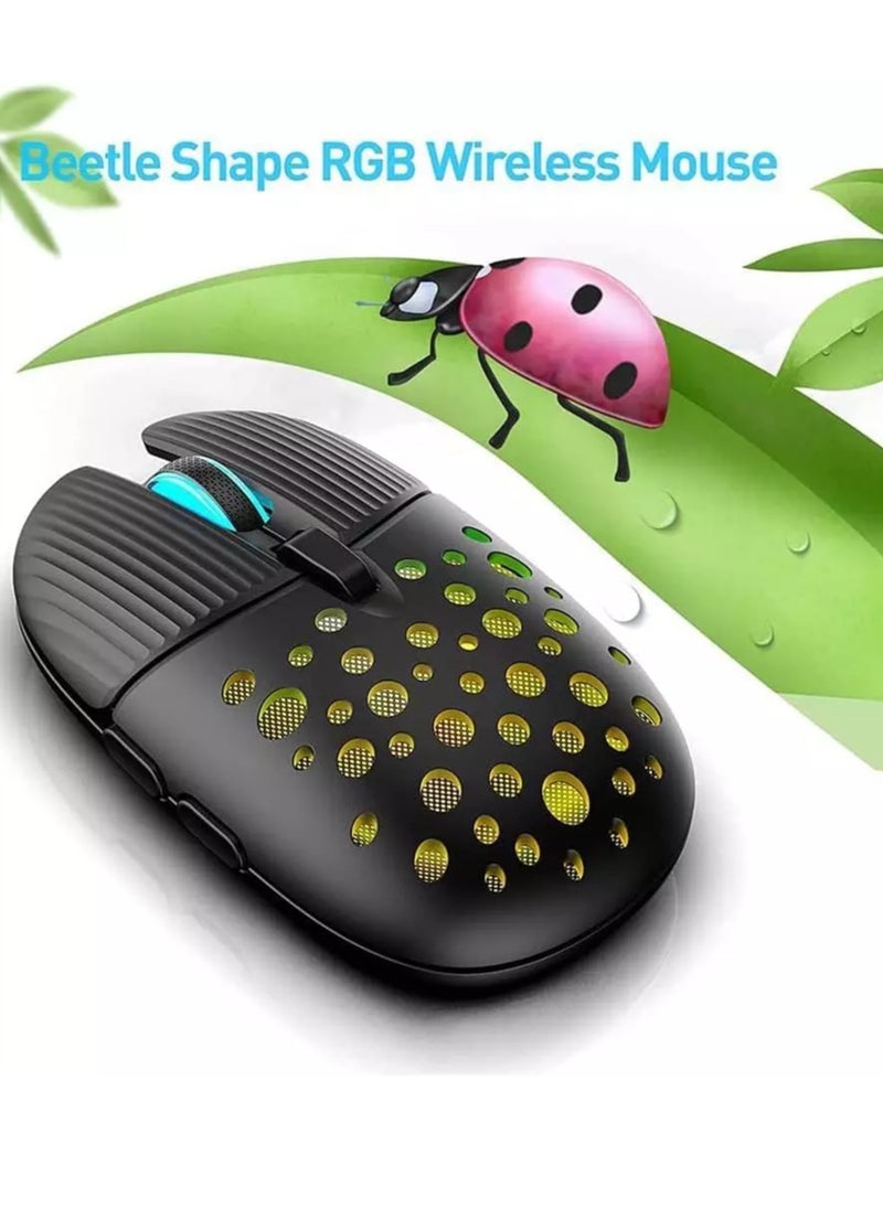 K-Snake - BM900 Wireless Rechargable Mouse - 3200 DPI - Silent Clicks - 2 Side Buttons - 6 Buttons - Lightweight - Image 1