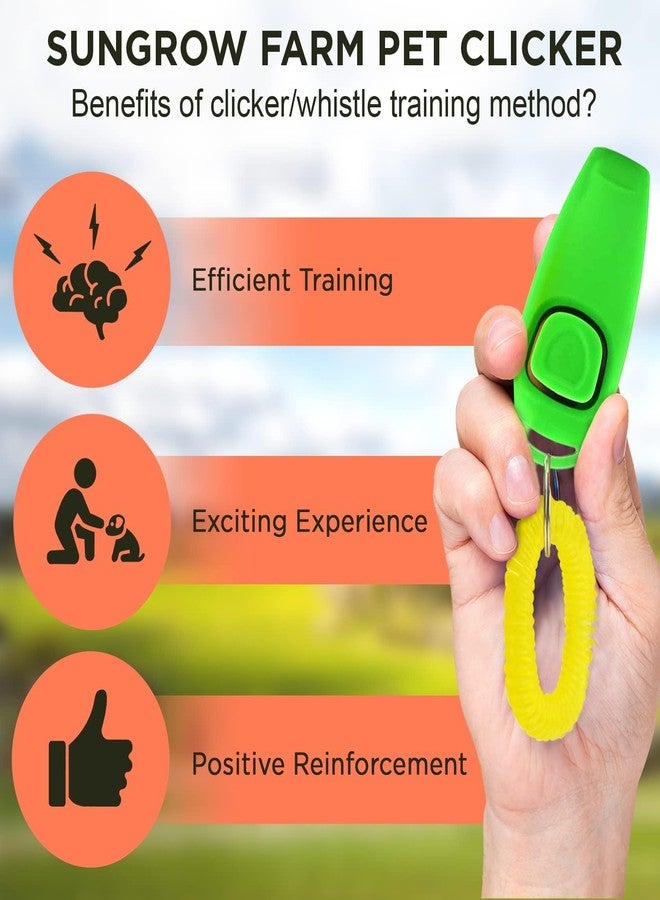 SunGrow Parrot Training Clickers with Black Wrist Strap, Pet Bird Clickers Training Kit, Flat Drop-Shape Button (Multicolored, 10) - Image 3