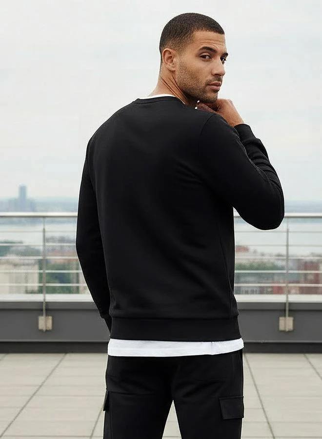 Splash Active  Men Performance Embossed Sweatshirt for Men | Best Price UAE
