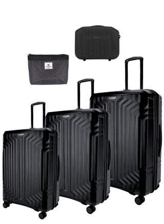 Sonada Unbreakable Luggage Unisex ,Double Zipper ,Expandable, TSA Lock With 4 Double Silent Wheels Set of 4 (Black) - pzsku/Z8DB5EDC68A4AB94BDA1DZ/45/_/1725540354/bf35ab4d-1244-4b6f-a8d3-b05d761055d8
