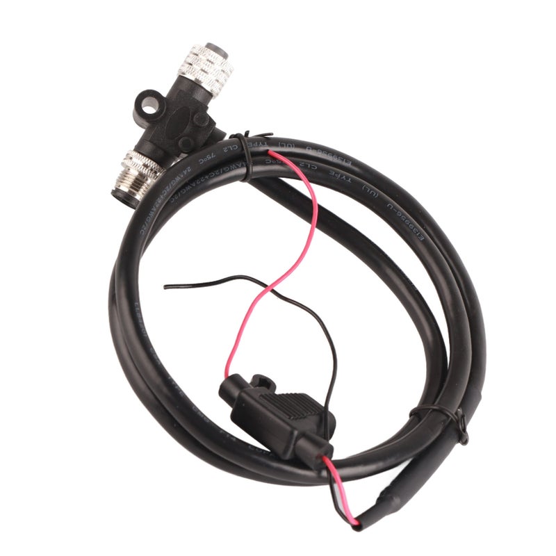 For NMEA 2000 1m/3.28ft 5 Core T Connector Backbone Cable with Fuse for Lowrance Networks - Image 5