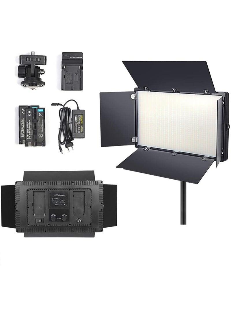 Pro LED 800 Light Kit Vericolor for Photoshoot & Videography, Adjustable Brightness & Color With Tripod