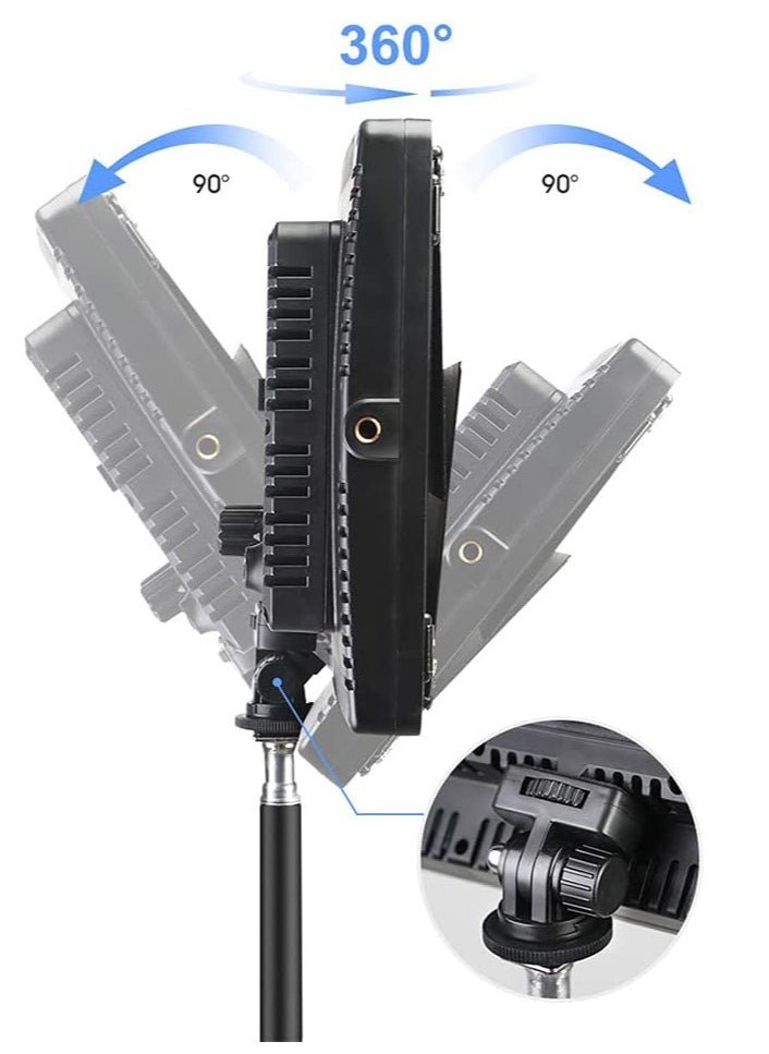 Pro LED 800 Light Kit Vericolor for Photoshoot & Videography, Adjustable Brightness & Color With Tripod