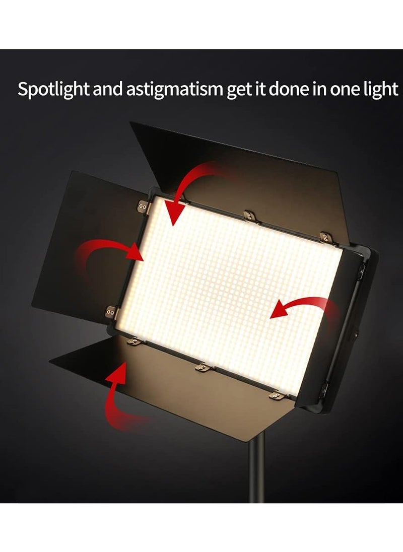 Pro LED 800 Light Kit Vericolor for Photoshoot & Videography, Adjustable Brightness & Color With Tripod