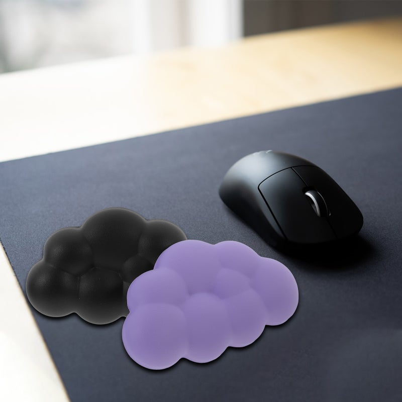 2pcs Wrist Rest Mousepad Reusable Mousepad Wrist Rest Mousepad Keyboard Wrist Pad Keyboard Supply - Image 4