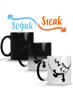 Print Shop Felix The Cat Hammock Magic Mug Porcelain