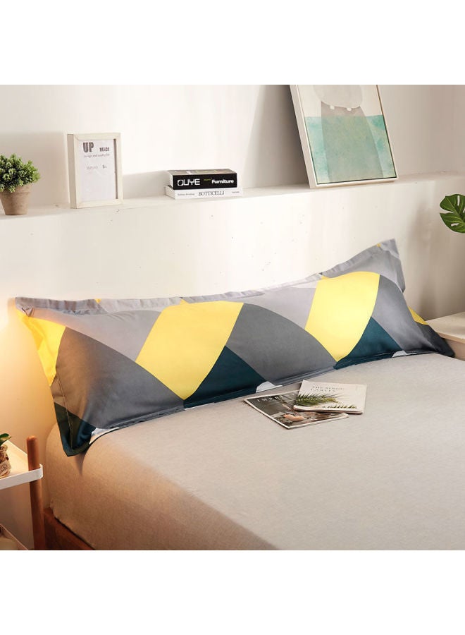 Double Pillowcase Long Pillowcase Pillowcase 1 M 1.2 M1.5/1.8 M Pillowcase Couple Pillow Wedding Long Adult-Color:Urban Life-Specifications:100*48cm  - Image 2