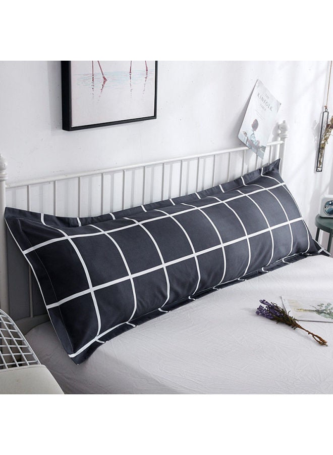 Double Pillowcase Long Pillowcase Pillowcase 1 M 1.2 M1.5/1.8 M Pillowcase Couple Pillow Wedding Long Adult-Color:Urban Life-Specifications:100*48cm  - Image 1