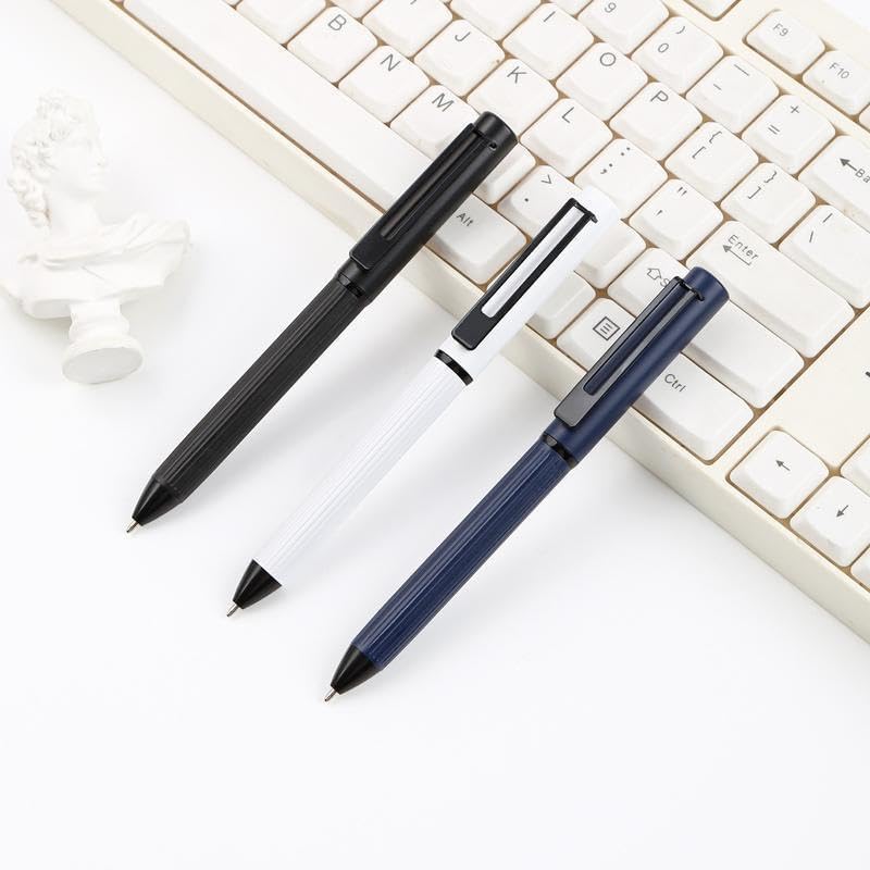 MIJAS Premium Metal Ballpoint Pen - Black - Image 3