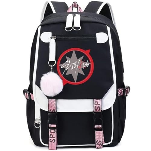 eTel Like Stray Kids Backpack Merch, Stray Kids Book Bag Casual Backpack - Image 1