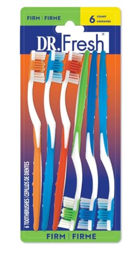 Dr.Fresh Dr. Fresh 6 Pack Firm Toothbrushes - Image 1