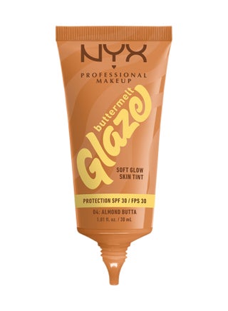 Buttermelt Glaze Soft Glow Skin Tint + SPF/FPS 30 Foundation 12h Wear Almond Butta - view 5