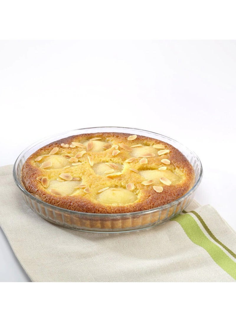 Pyrex Bake & Enjoy Flan Dish 28 cm - Durable Borosilicate Glass for Baking and Serving - Image 5