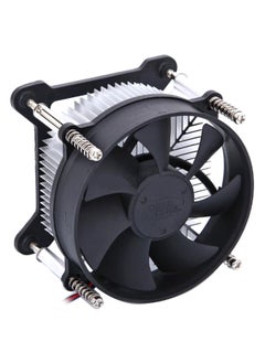 Generic Silent Cooling Fan For CPU Socket Black/Silver  - Image 2