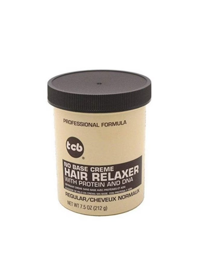 TCB Naturals No Base Creme Hair Relaxer with Protein and DNA 212g