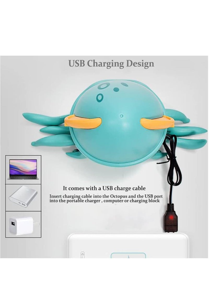 TFIXOL - Baby Crawling Toy Musical Octopus Toy, Toddler Interactive Crawling Octopus Toy with Music, LED Light Up and Automatically Avoid Obstacle, Moving Toy for Toddler Babies Boys Girls - Image 1