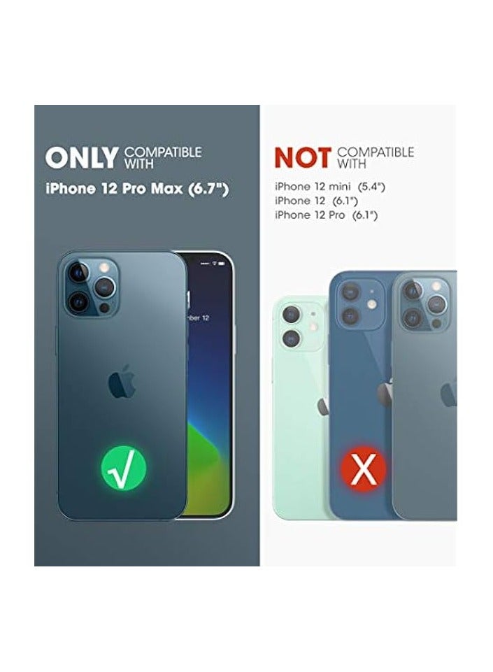 SUPCASE [Unicorn Beetle EXO Series] Case Designed For iPhone 12 Pro Max 6.7" (2020 Release), Premium Hybrid Protective Clear Bumper Case - Aqua - Image 2