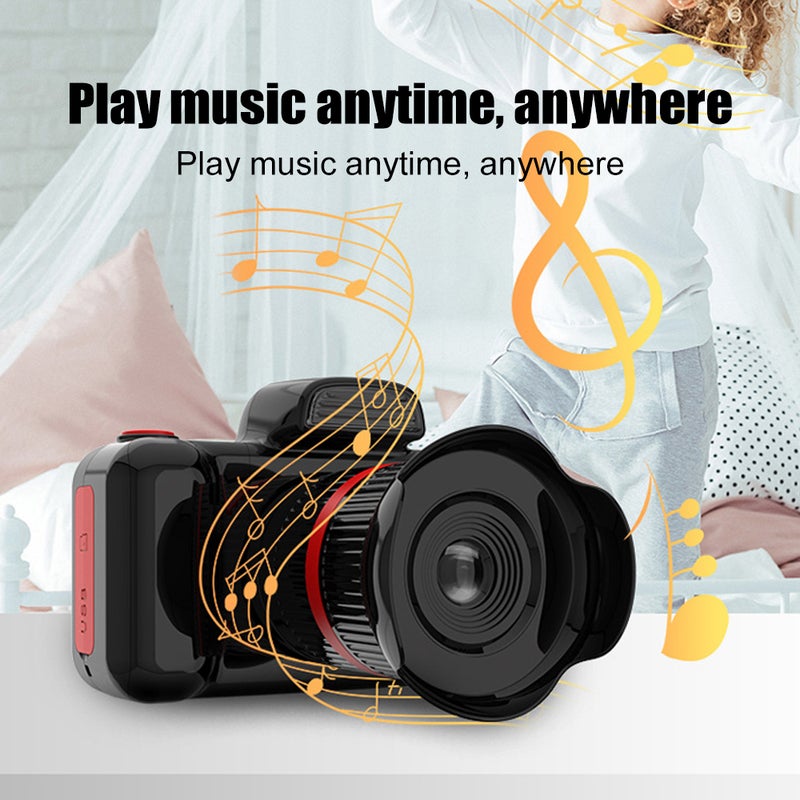Digital Cameras for Photography 2'' Display 28MP Video Camera for Vlogging with Flash, 360 Degree Rotatable Lens,Support 9 Language,MP3 Player,Built-in 3 Puzzle Games,Multifunctional Point and Shoot - Image 4