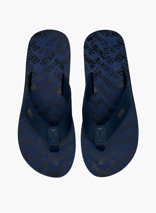LBL by Shoexpress Men's Printed Thong Slippers  - Image 2